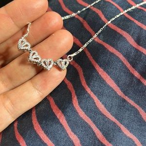 Convertible necklace in silver